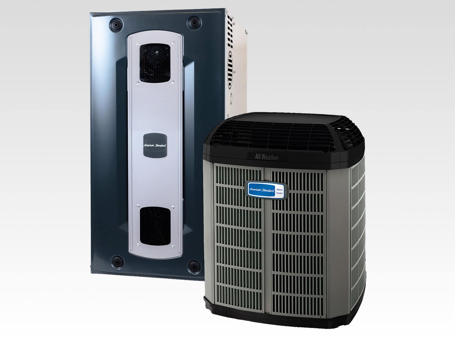 American Standard<br />
furnace and AC